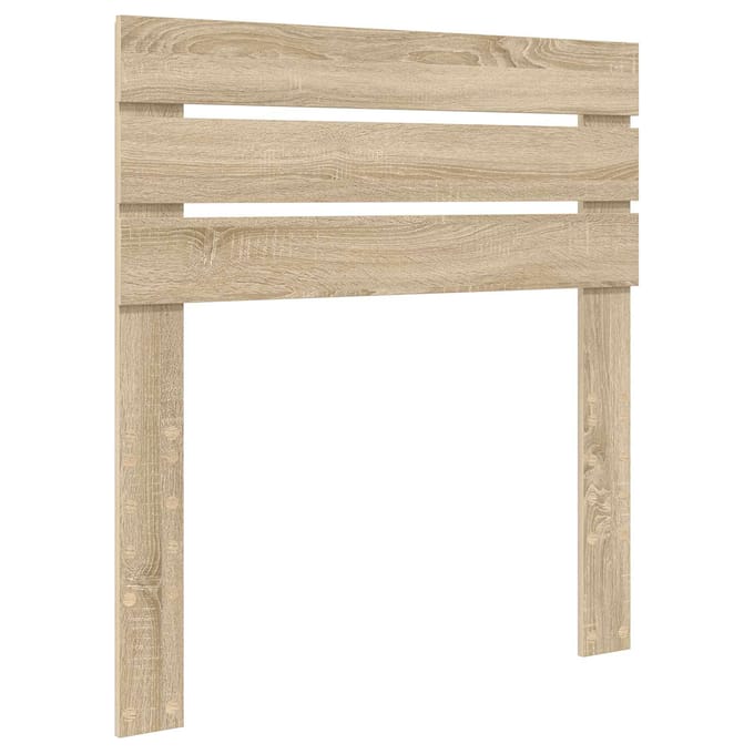 vidaXL Hoofdbord Sonoma Eiken Bewerkt hout