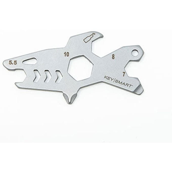 KeySmart Alltul Shark SS - Multitool - Sleutelhanger