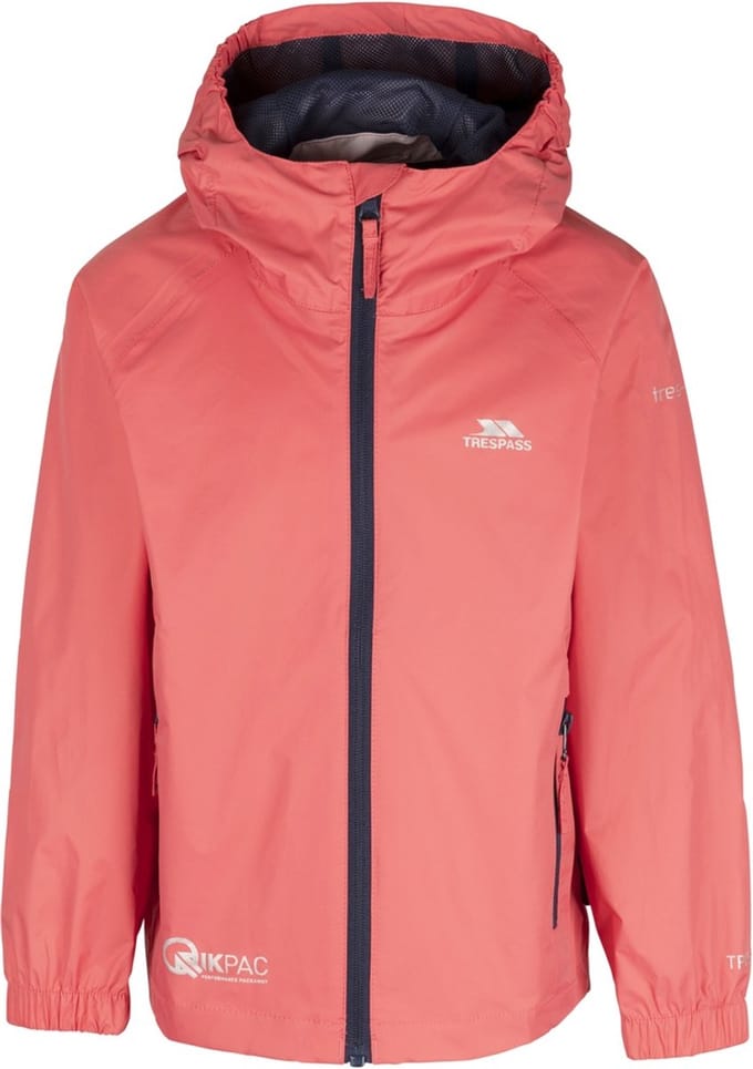 Trespass kinderregenjas Qikpac Jacket - Unisex opvouwbare jas Tp-75