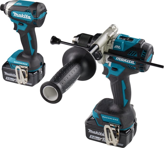 Makita Combiset DLX2418TJ Boor + Schroefmachine