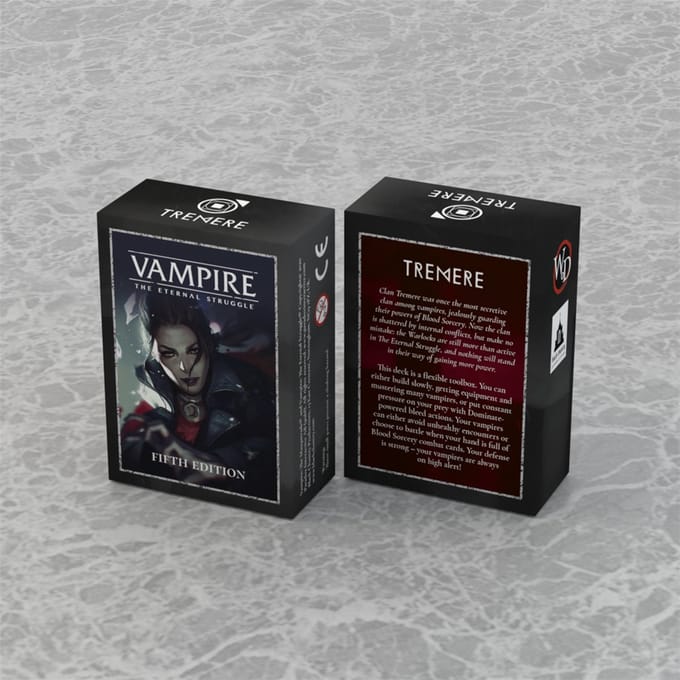 Vampire The Eternal Struggle Tremere Preconstructed Deck