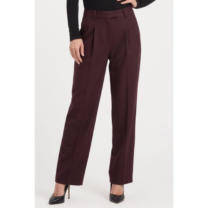ARKET Red Trousers Red Taglia: 40 | Pantaloni da completo Outlet | Donna | Rosso