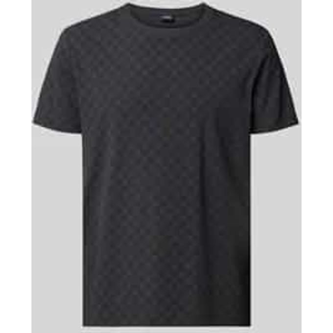 T-shirt met logomotief en ronde hals