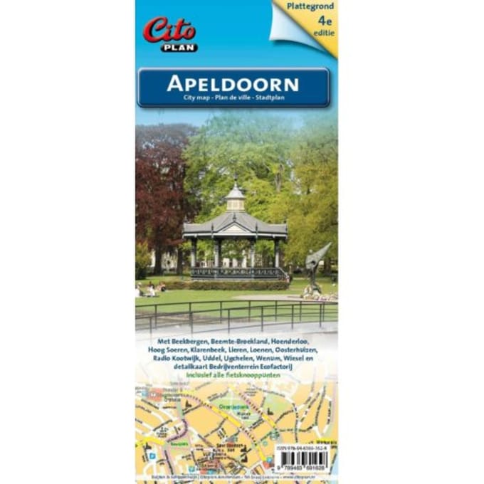 Citoplan Stadsplattegrond Apeldoorn