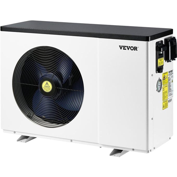 Pompe à Chaleur Électrique pour Piscine 2,51-11,38 kW Économe en Énergie Fréquence Variable