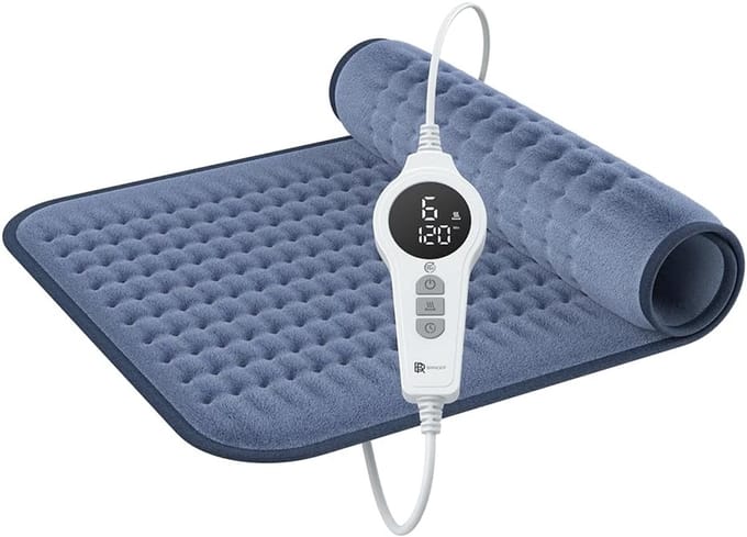 Verwarming Pad - Warmtekussen - Ontspanning Spieren - Infrarood Technologie - 70 x 40 cm - Blauw