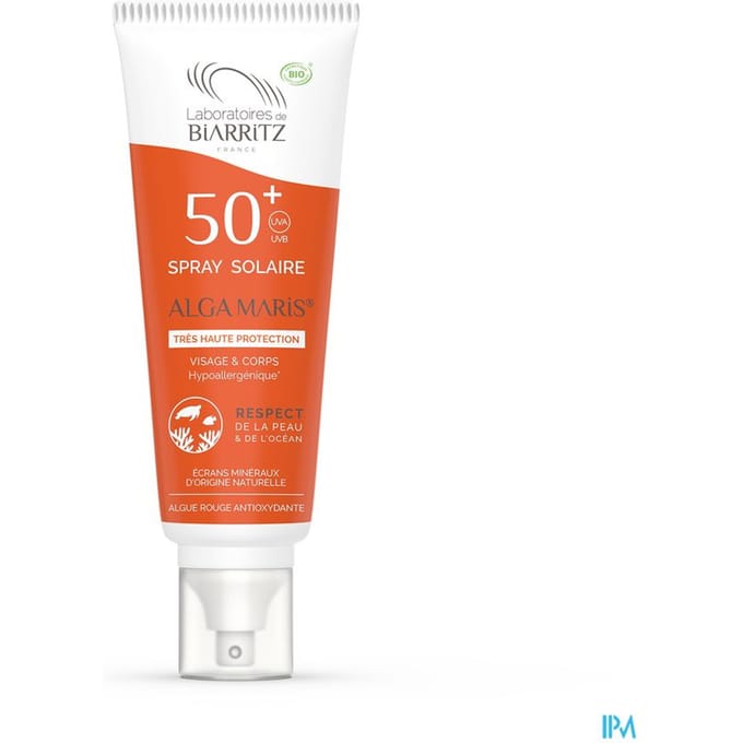 Laboratoires de Biarritz - Suncare - Alga Maris - Zonnebrandspray SPF50+ 100ml