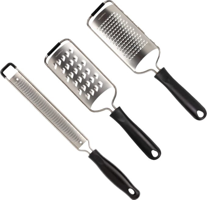 Diamant Sabatier Raspenset - 3-delig RVS