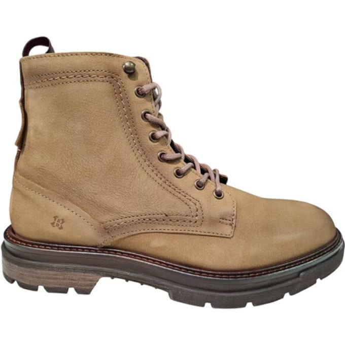 Berkelmans Gimli Nubuck Beige Heren Veterboots - Beige - 41