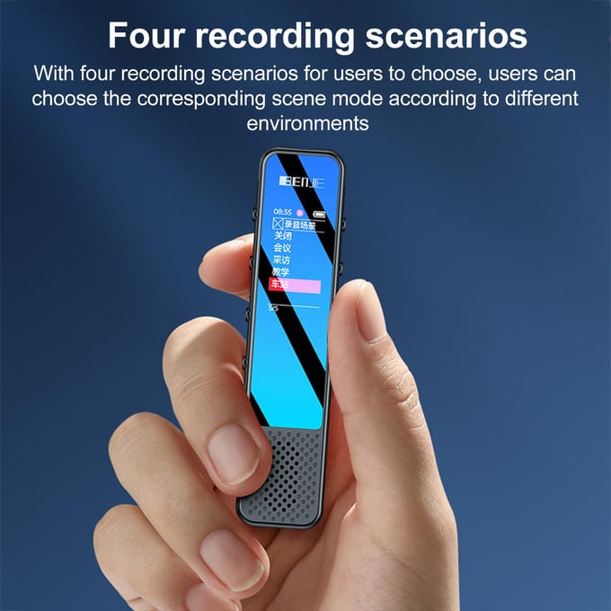 G6 BT Call Recording Professionele spraakrecorder 3 microfoon surround-opname Snelle one-touch-opname 64GB