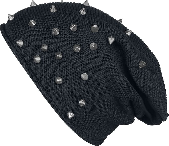 Black Premium by EMP Zwarte muts met klinknagels - Unisex - Standard