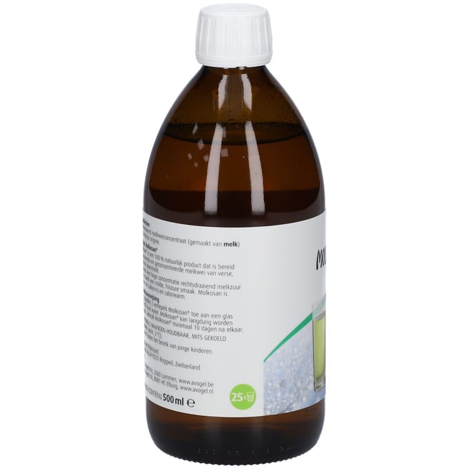 A.Vogel Molkosan drank - Geconcentreerde melkwei | Lactosevrij & caloriearm - 500ml
