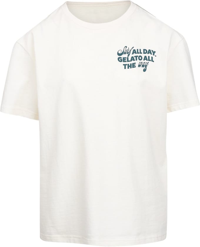 Brunotti - Ittalo - T-Shirt Snow - Dames - 100% Katoen - Regular Fit - S