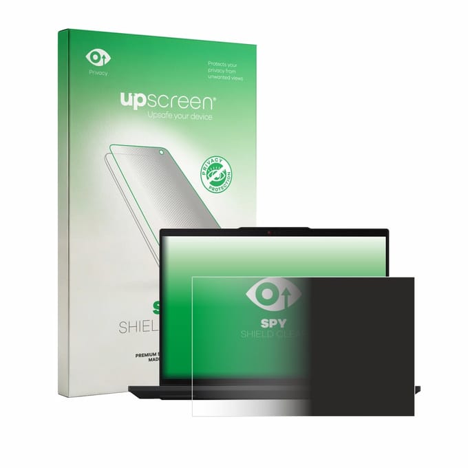 upscreen - privacy screenprotector voor Lenovo ThinkPad L16 Gen 3 - Folie Beschermfolie Blauwlichtfilter