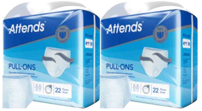 Attends Pull-Ons 4M - 2 x 22 stuks - Voordeelverpakking