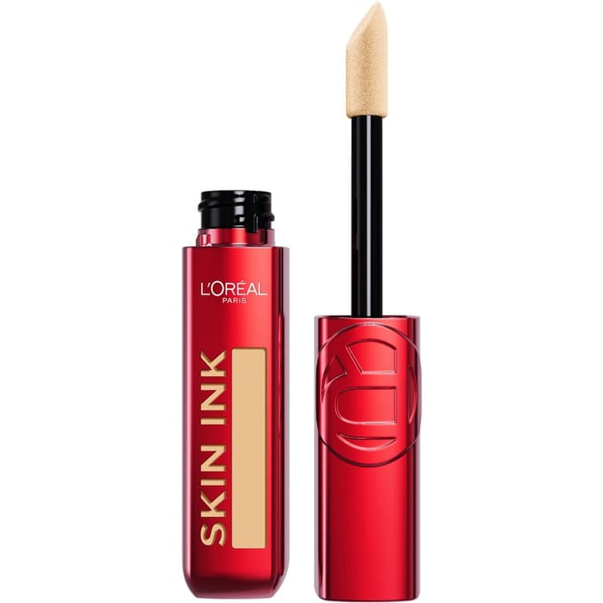 L’Oréal Paris Infaillible Skin Ink 180 Medium Cool Foundation - Langhoudende Foundation en Concealer in 1 - Lichte textuur - 15ml