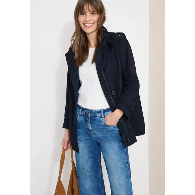 Midi trenchcoat