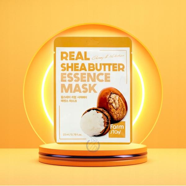 Real Shea Butter Essence Beauty Masker, 1 vel, 23 ml(0,78 fl oz) beige