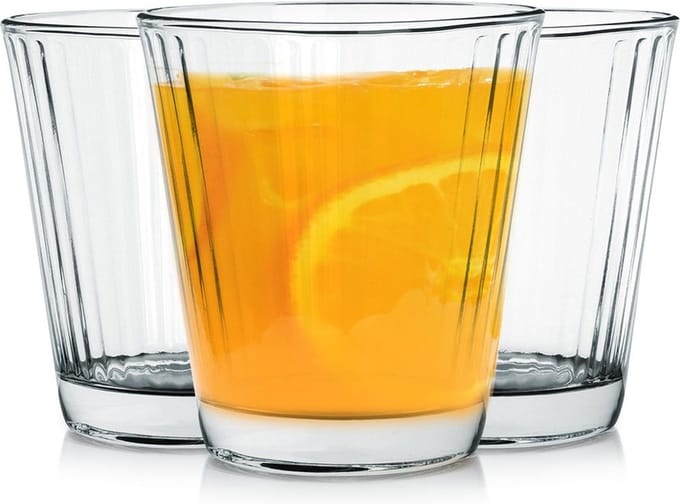Drinkglazen 220 ml 3 stuks - Waterglazen - Glazen - Limonadeglazen