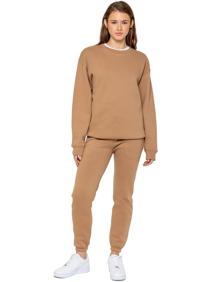Enzo | Dames Oversized Sweatshirt Tracksuit Set