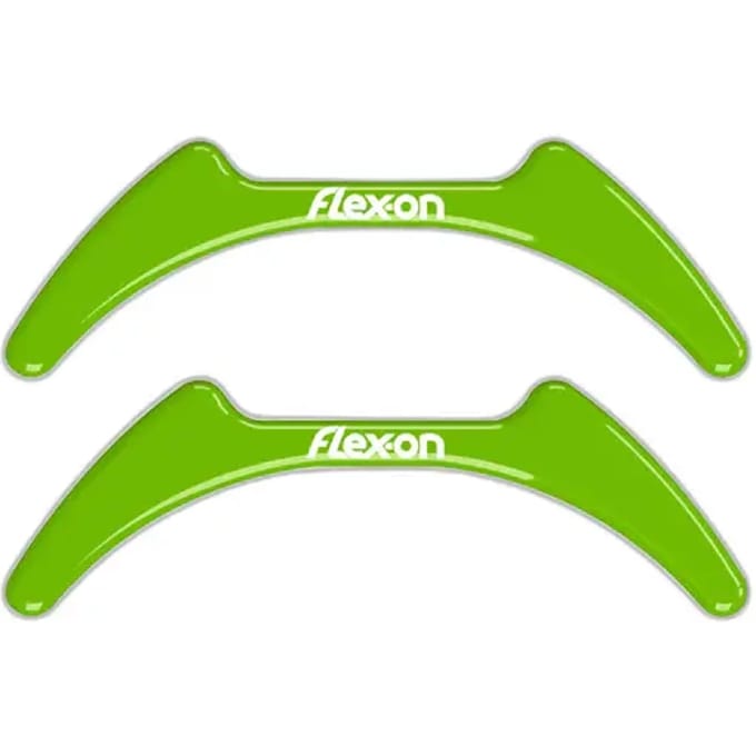 Groene Engelse stijgbeugels stickers Flex-On Flex