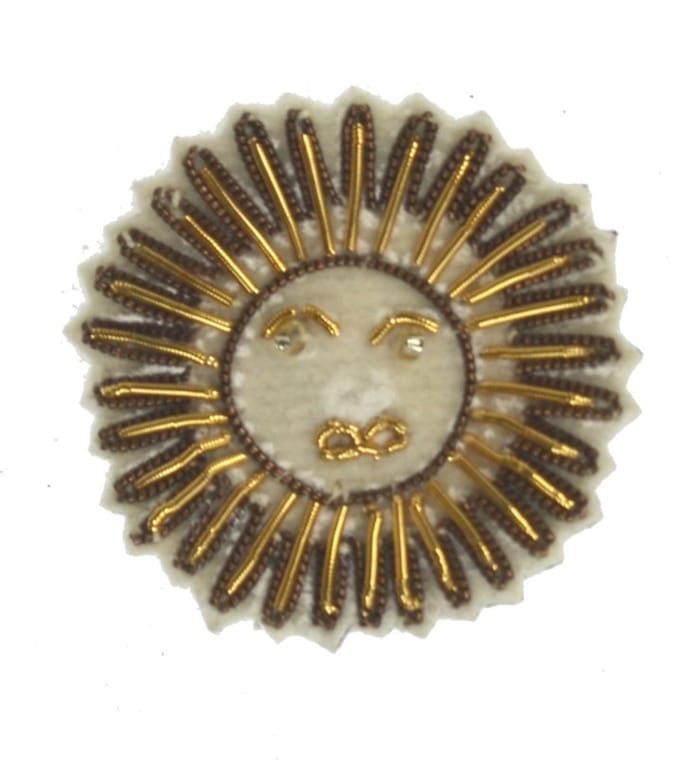 Pin Zon Ø3x0,3cm