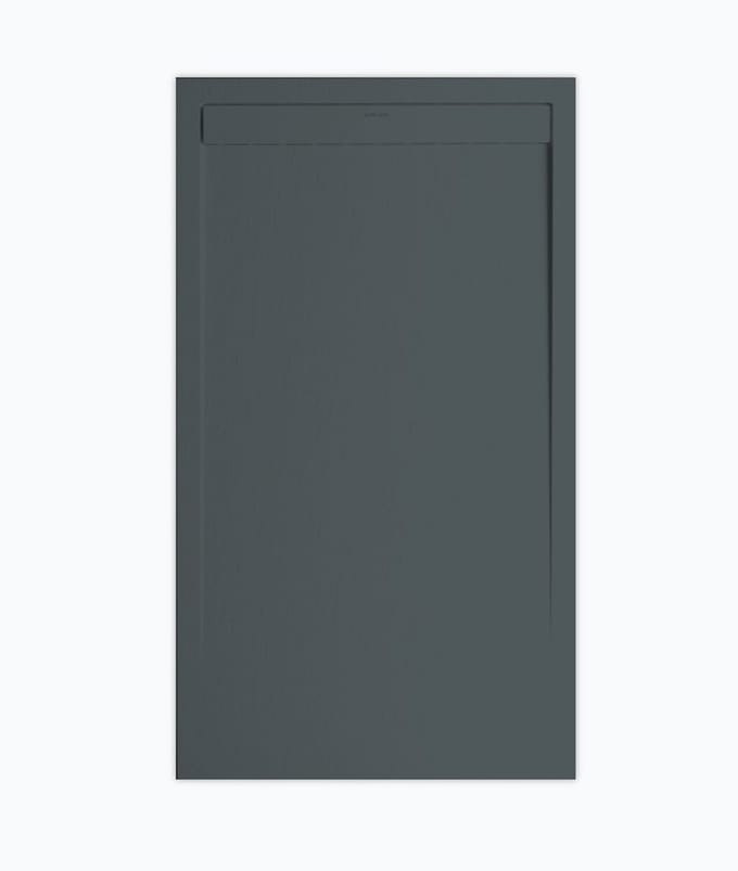 Sanifun douchebak Stone Smart 140 x 80 cm antraciet