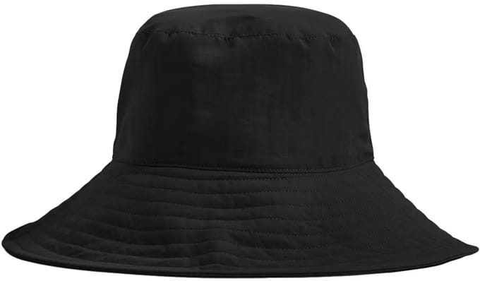 Wide Brim Sun Hat - Black - One Size