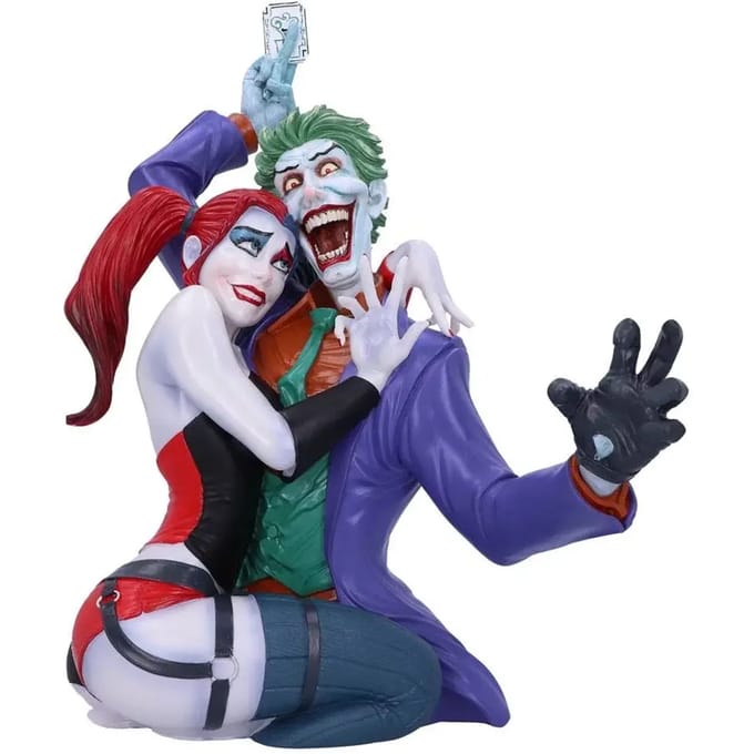 Nemesis Now - DC Comics - De Joker en Harley Quinn Buste 37.5cm