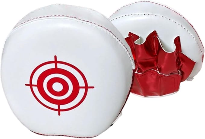 Bokspads - Slagpads - Vechtsport Training - Adaptieve Trainingscontrole - 17 x 16 cm - Rood