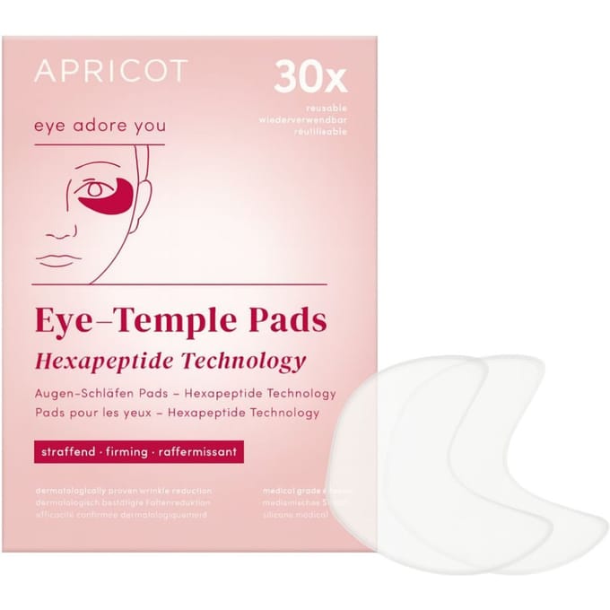APRICOT Ogen Reusable eye-temple pads with hexapeptide technology Gezichtsmaskers Dames
