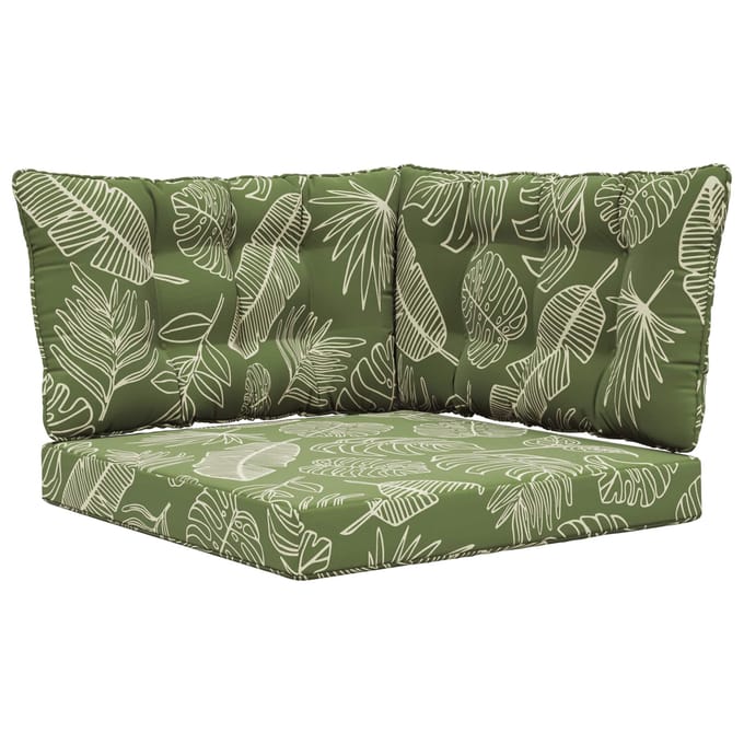 vidaXL - Buitenbankkussen - Polyester - Blad - Design - 68,5 - x - 68,5 - cm