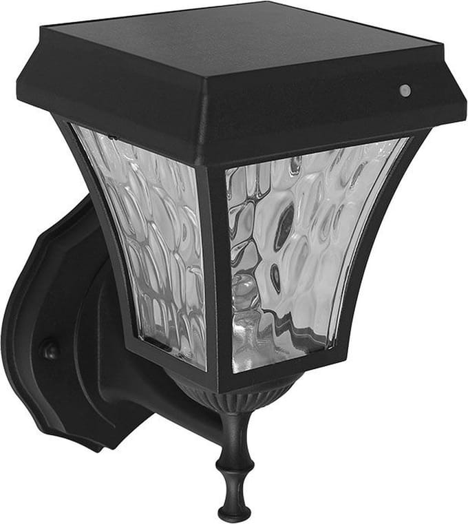 V-TAC VT-982-S Solar wandlamp buiten met bewegingssensor IP65 – 2W 110lm 3in1 LED zwart