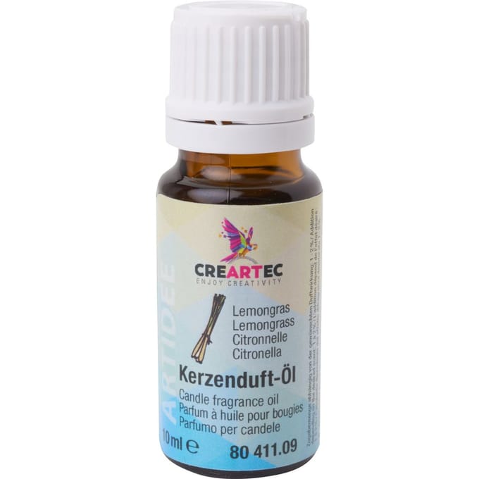 Geurolie voor kaarsen, 10 ml - Lemongras