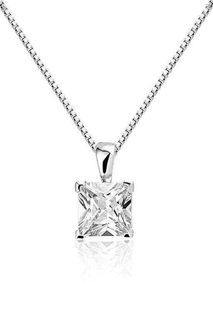 Montebello Ketting Veronique - 925 Zilver Gerhodineerd - 8mm - 45cm