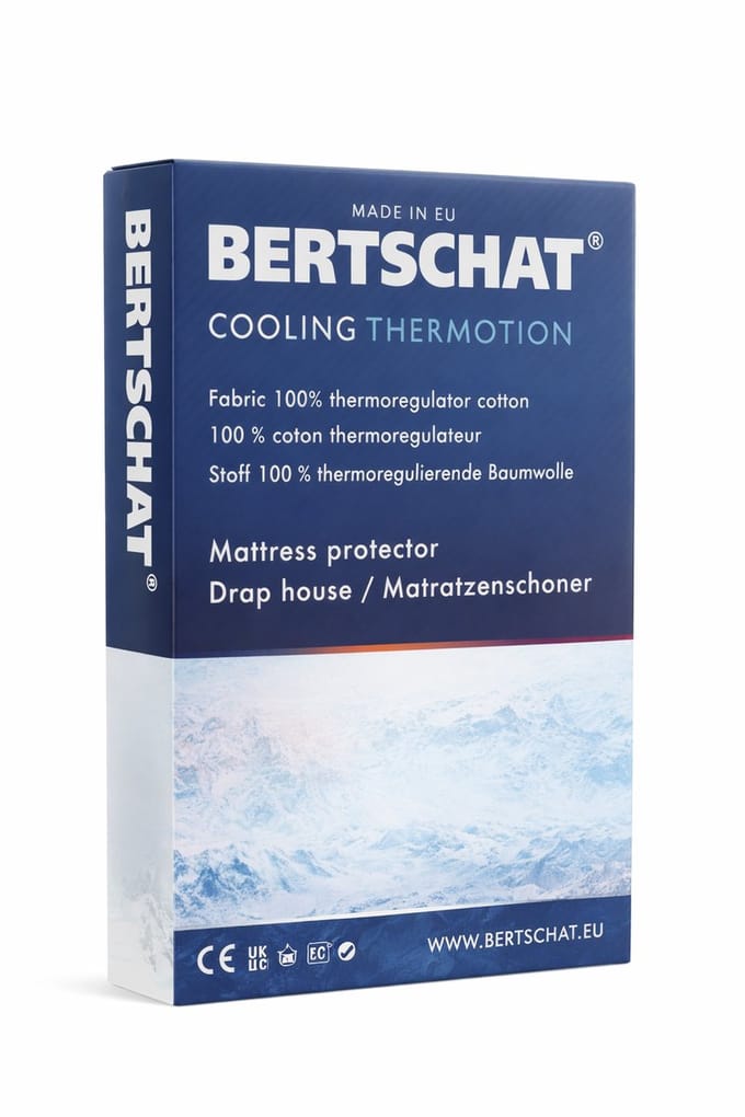 Verkoelende Matrasbeschermer - BERTSCHAT® Cooling Technologie - Thermotion | 180 x 200 cm