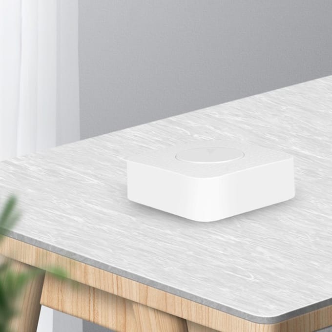 Tuya WiFi Intelligente Luchtkwaliteitsmonitor 6-in-1 Luchthuishoudster wit