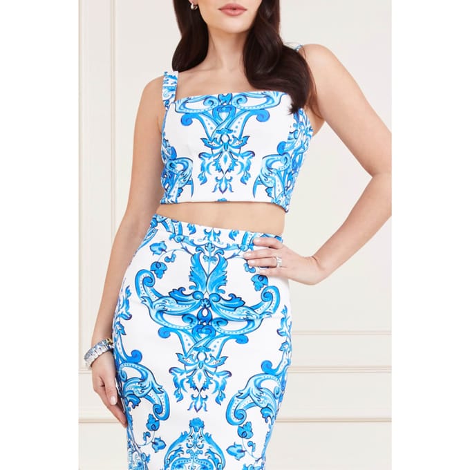 GUESS Marciano By Leonara Top Blue Note Taglia: XL | Outlet | Donna | Blu