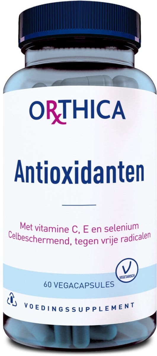 Orthica Antioxidanten - met vitamin C, E en selenium - 60 vegacapsules