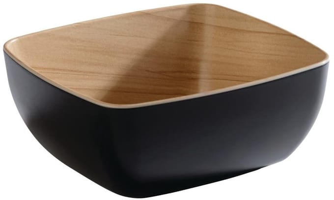 APS Gastronormbak - GN Bak - Melamine - Zwart - 17,6 x 16,2 cm - Vaatwasserbestendig