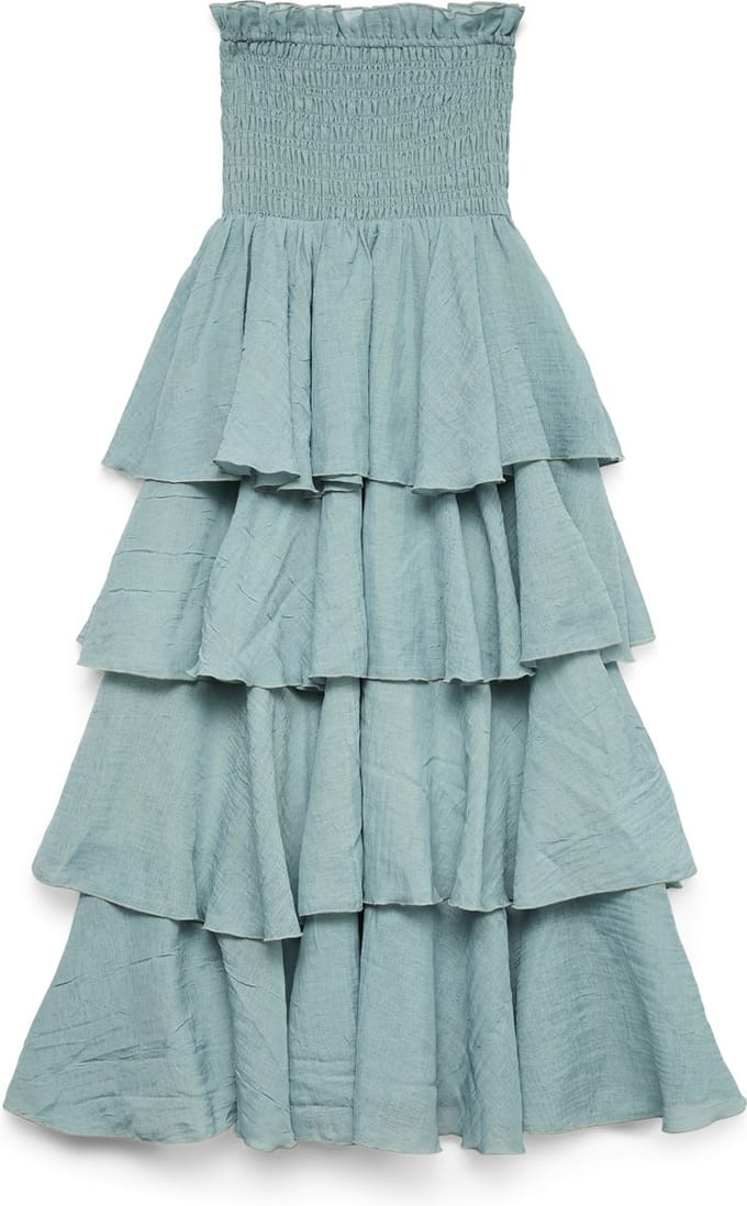Vero Moda Jurk VMDELILAH Lange jurk