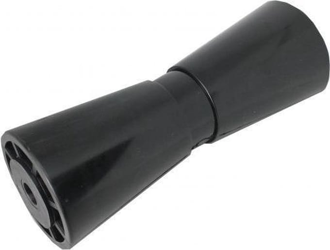 Kielrol zwart - 259x61 mm - naafdiameter 17 mm