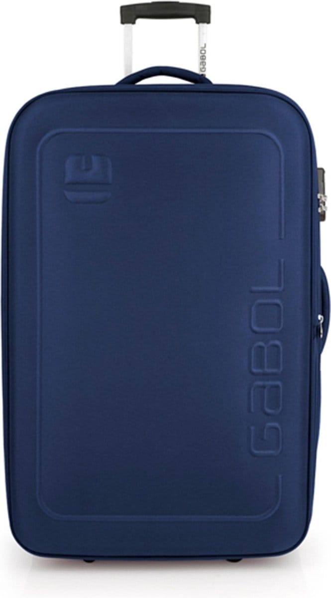 Gabol Orbit Large Reiskoffer Expandable Trolley - Blauw