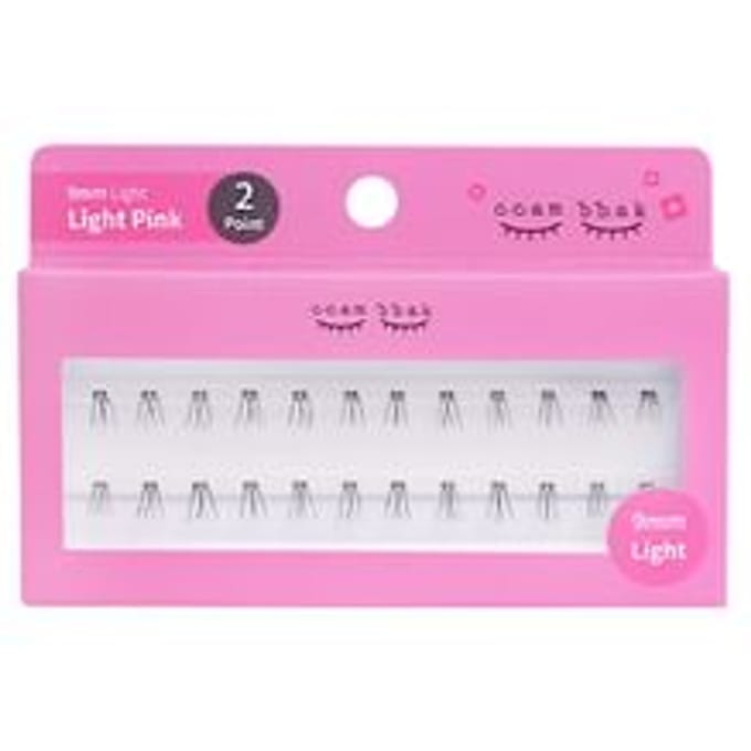 ccam bbak - Original Eyelash 2 Points - 13 Types 9mm Light