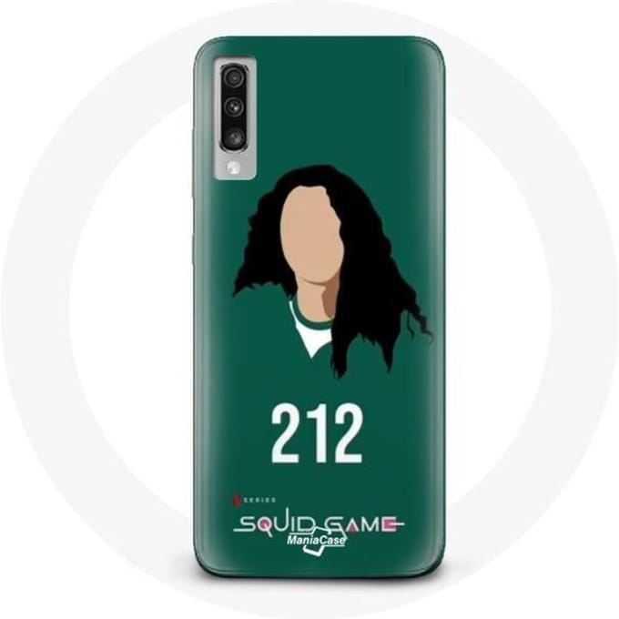 Coque - MANIACASE - Samsung Galaxy A50 - Souple - Protection - Squid Game Han Mi Nyeo 212