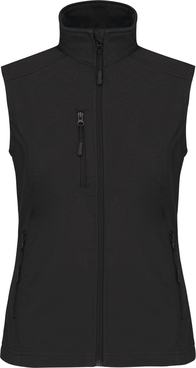 Kariban Dames softshell bodywarmer K404 - Black - S