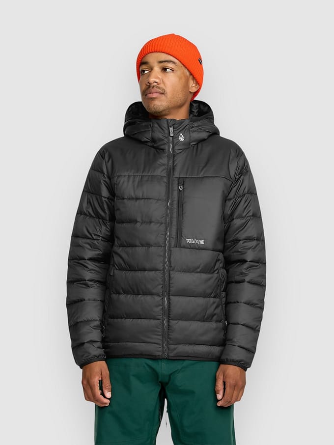 Volcom Puff Puff Hooded Jas zwart