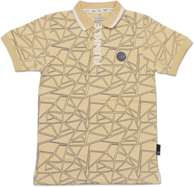 Funkle Jongens Polo – Beige