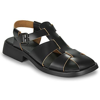 Sandales Romaines Fashion Antidérapantes Résistantes à l'Usure en Cuir Camper Sandales pour Femmes Noir K201489-001 36 black