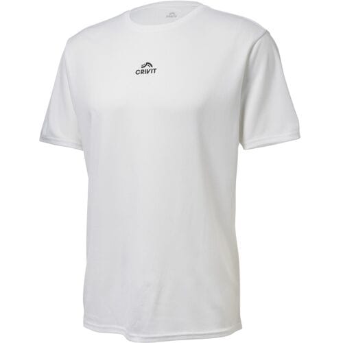 CRIVIT Heren sportshirt (wit, L)